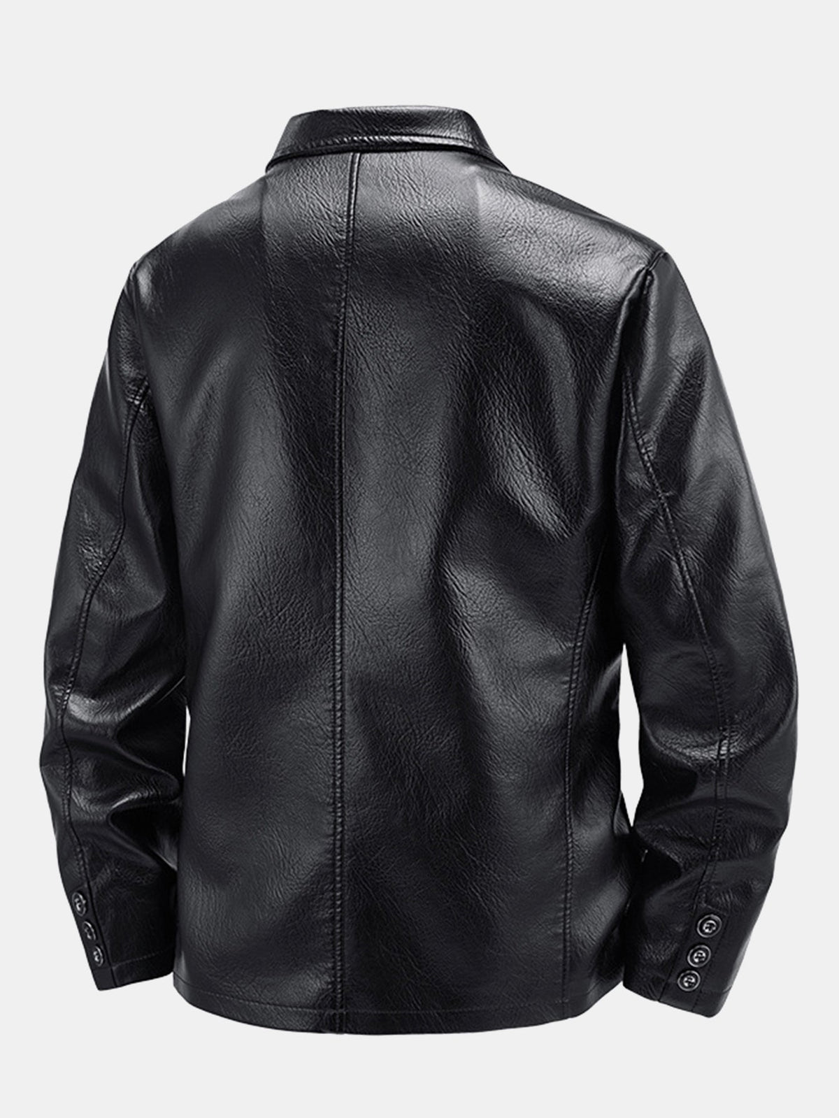 PU Leather Blazer