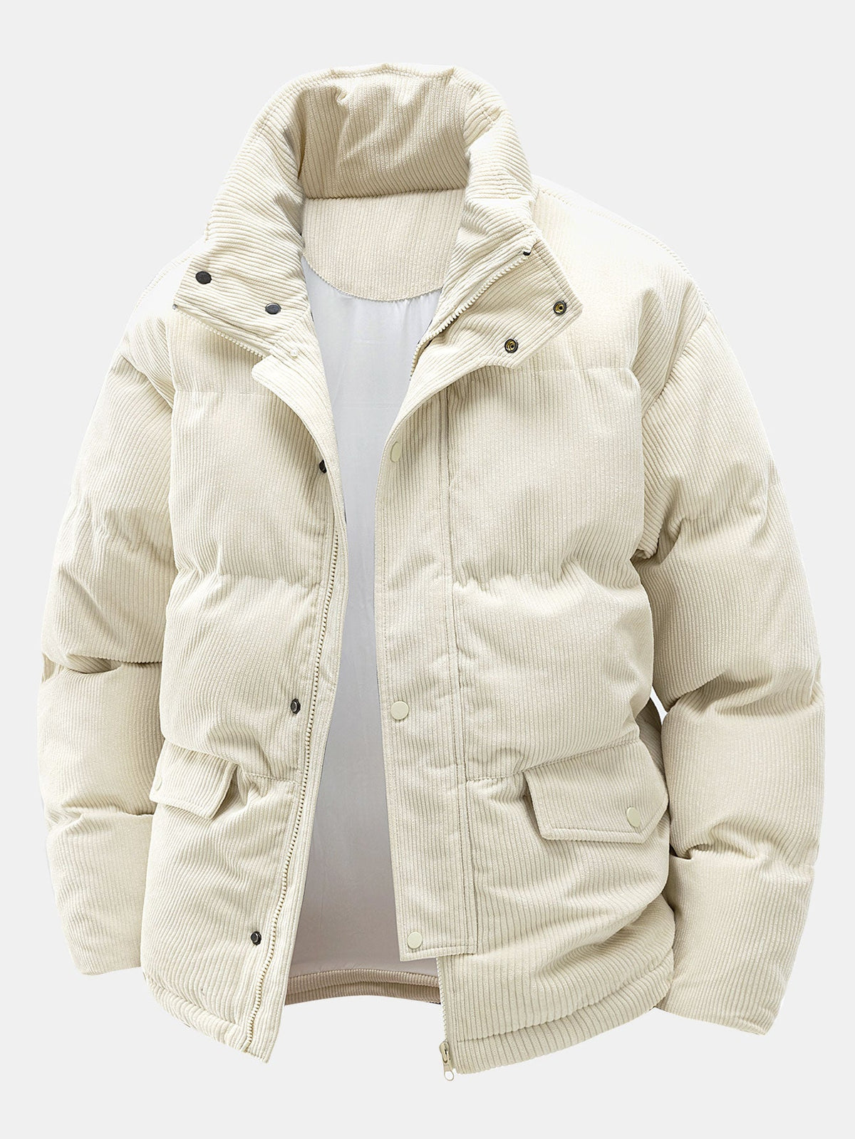 Corduroy Puffer Jacket