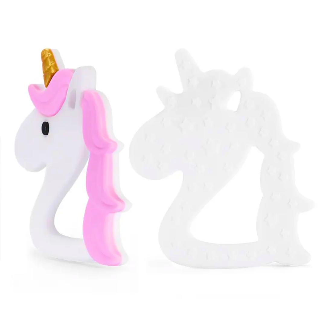 Unicorn Sensory Chew Necklace - Free Hygiene Case