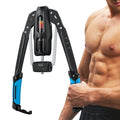 Fitness Equipment Folding Hydraulic Chest Expander with 20 Resistance Levels and Digital Rep Counter