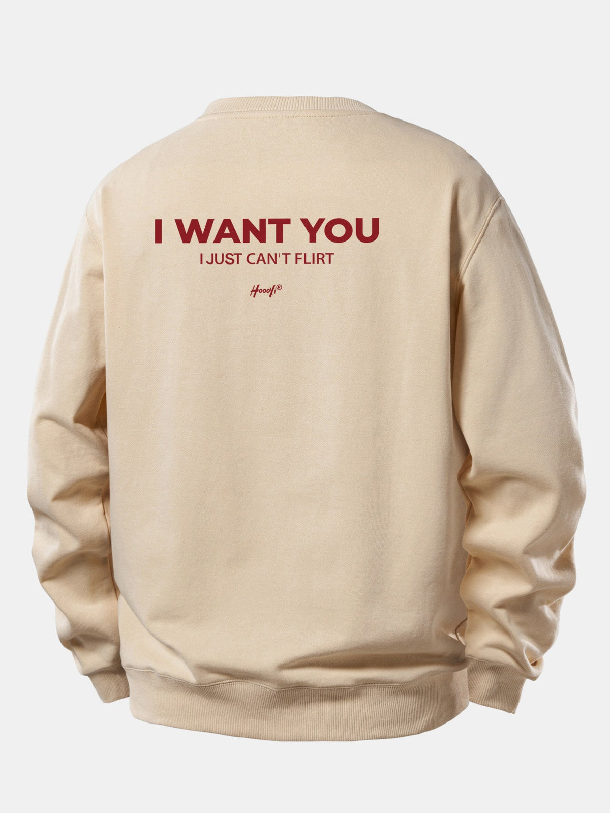 I Want You Back Print Relax Fit Sweatshirt
