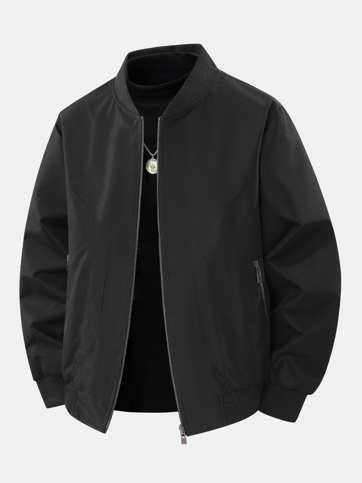 Zip-Up Bomber Jacket