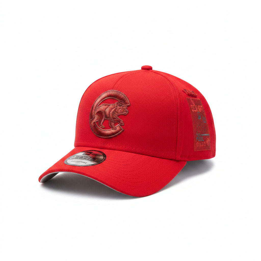 Casquette Ajustable 9FORTY New Era x OC/DC Chicago Cubs – Rouge