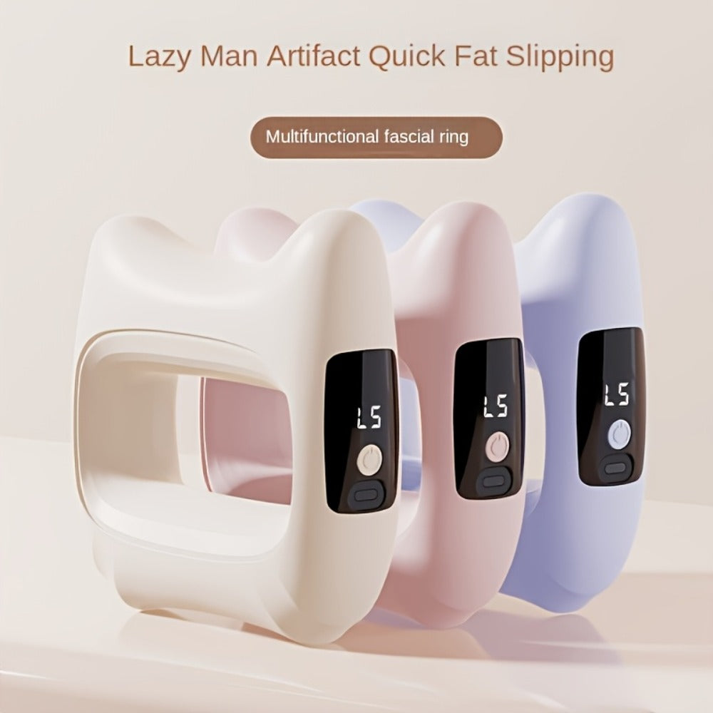 Fascia Ring with 8 High-Frequency Vibration Modes and Ergonomic Grip for Full Body Muscle Relief