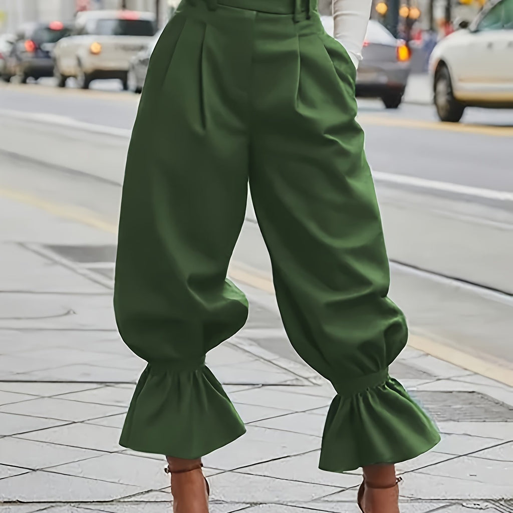 Iris | High-Waist Lantern Trousers