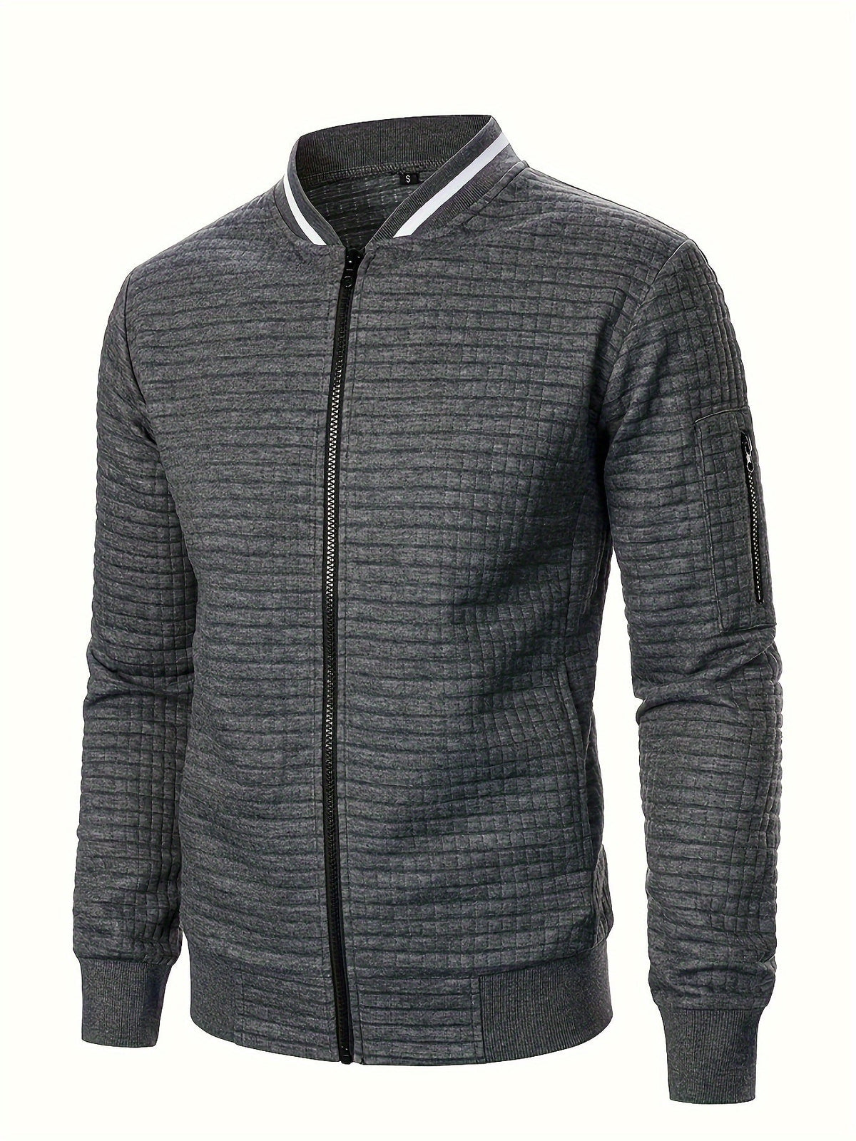Conrad | Strukturierte Jacke mit Reißverschluss