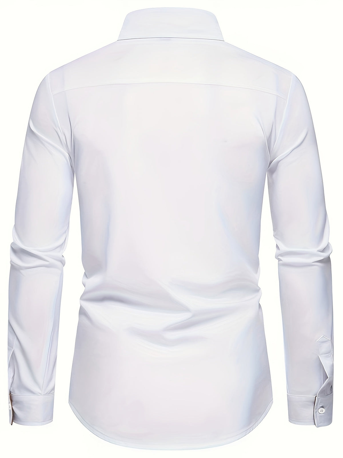Damon | Contrast-Trim Slim Fit Shirt