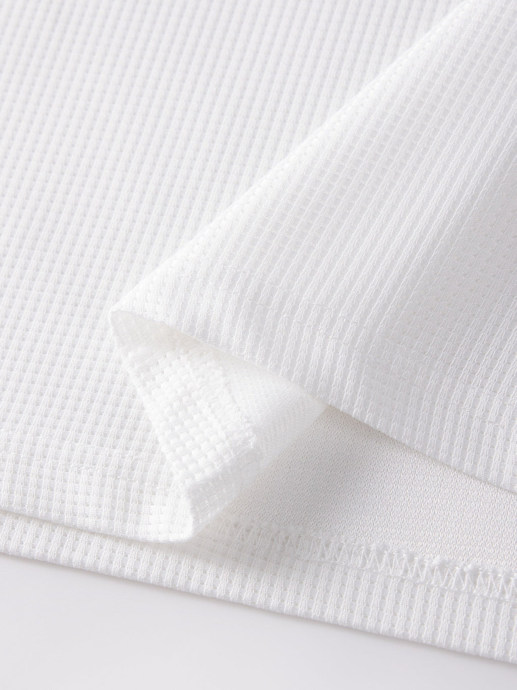 Frederick | Langarmshirt in strukturierter Waffelstrick-Optik