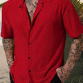 Rhett | Textured Short-Sleeve Casual Shirt