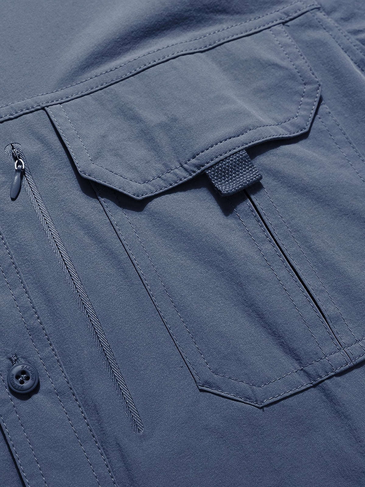 Hollis | Utility-Langarm-Cargoshirt