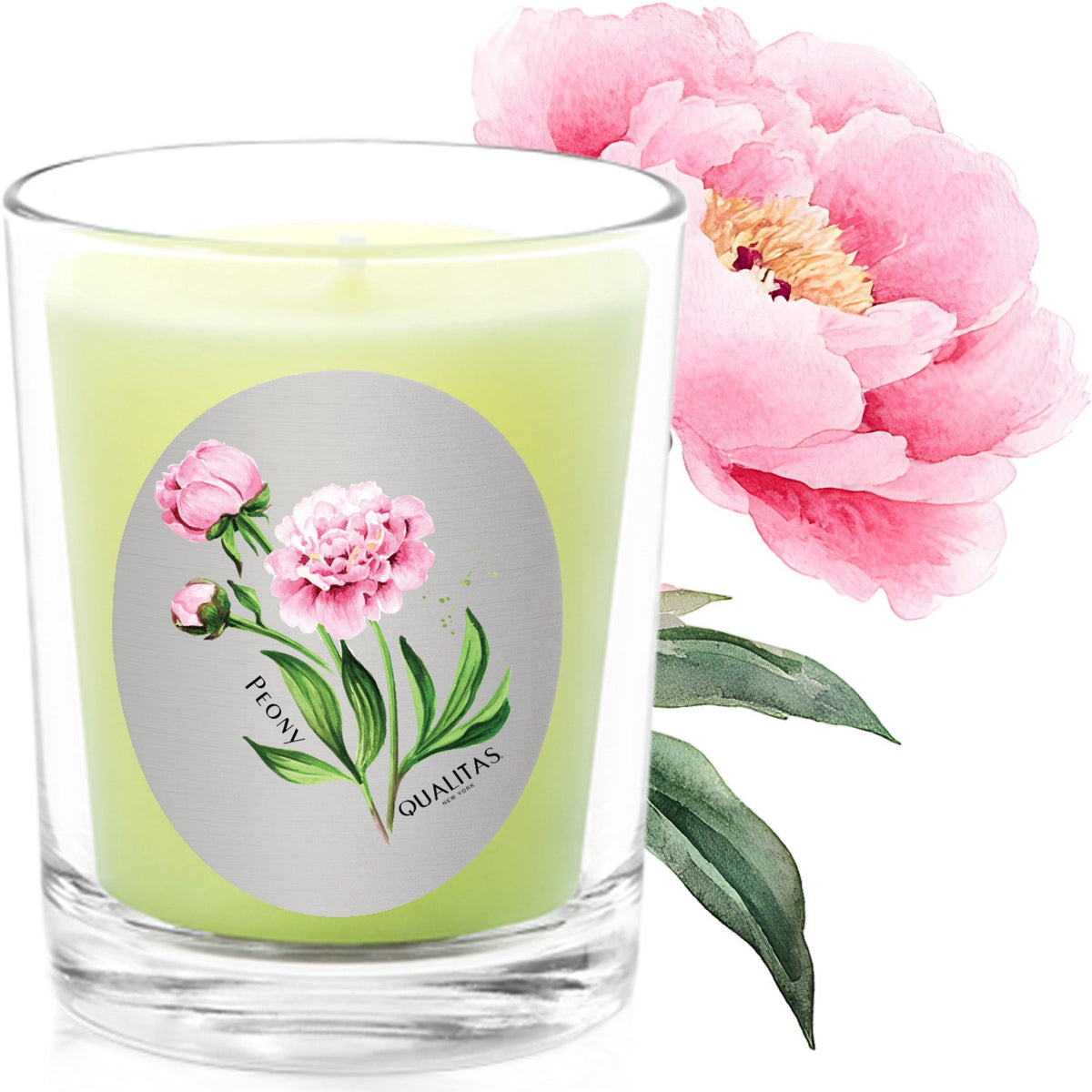 Qualitas Peony Candle