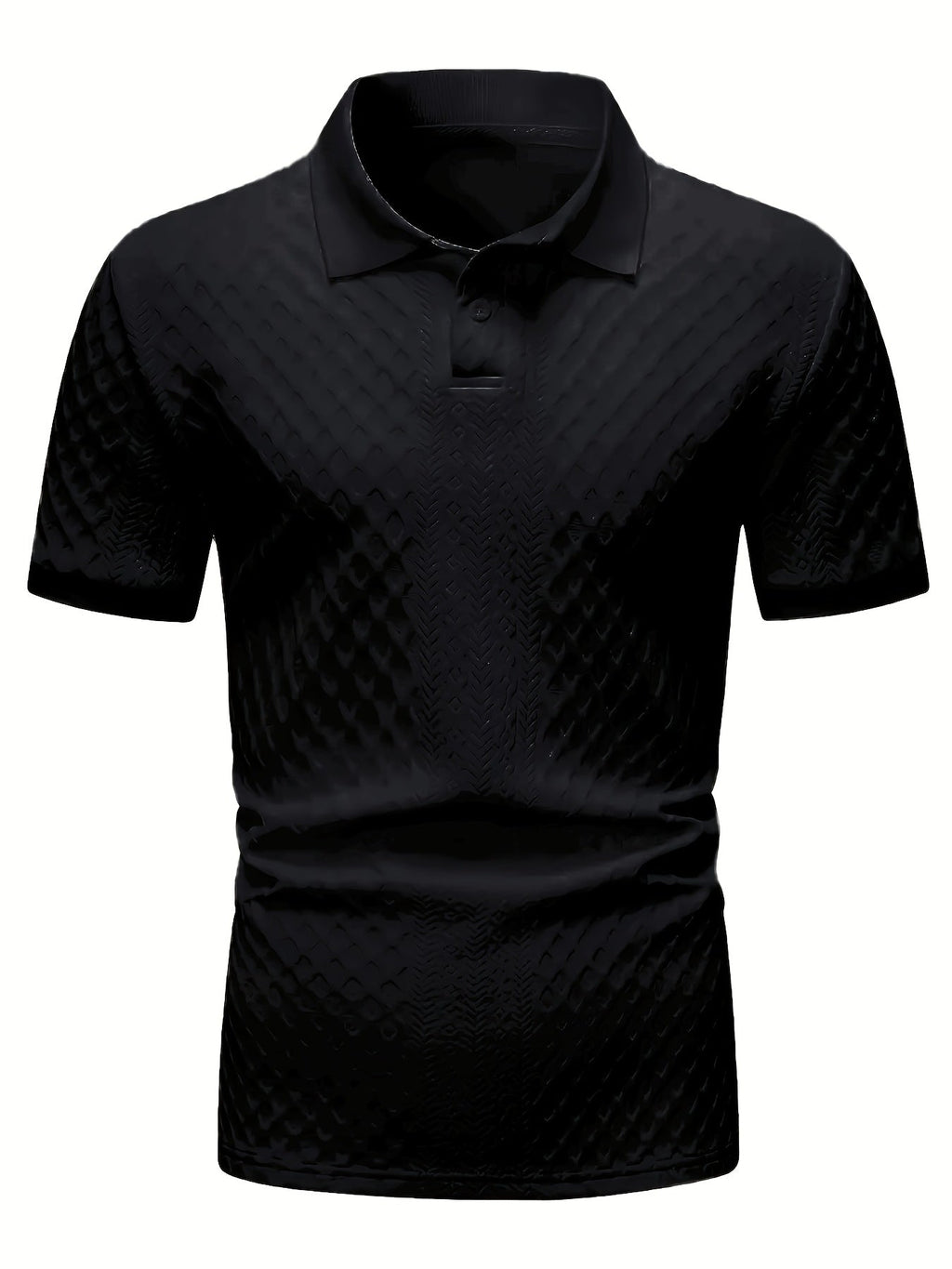 Harrington | Textured Business Polo Shirt