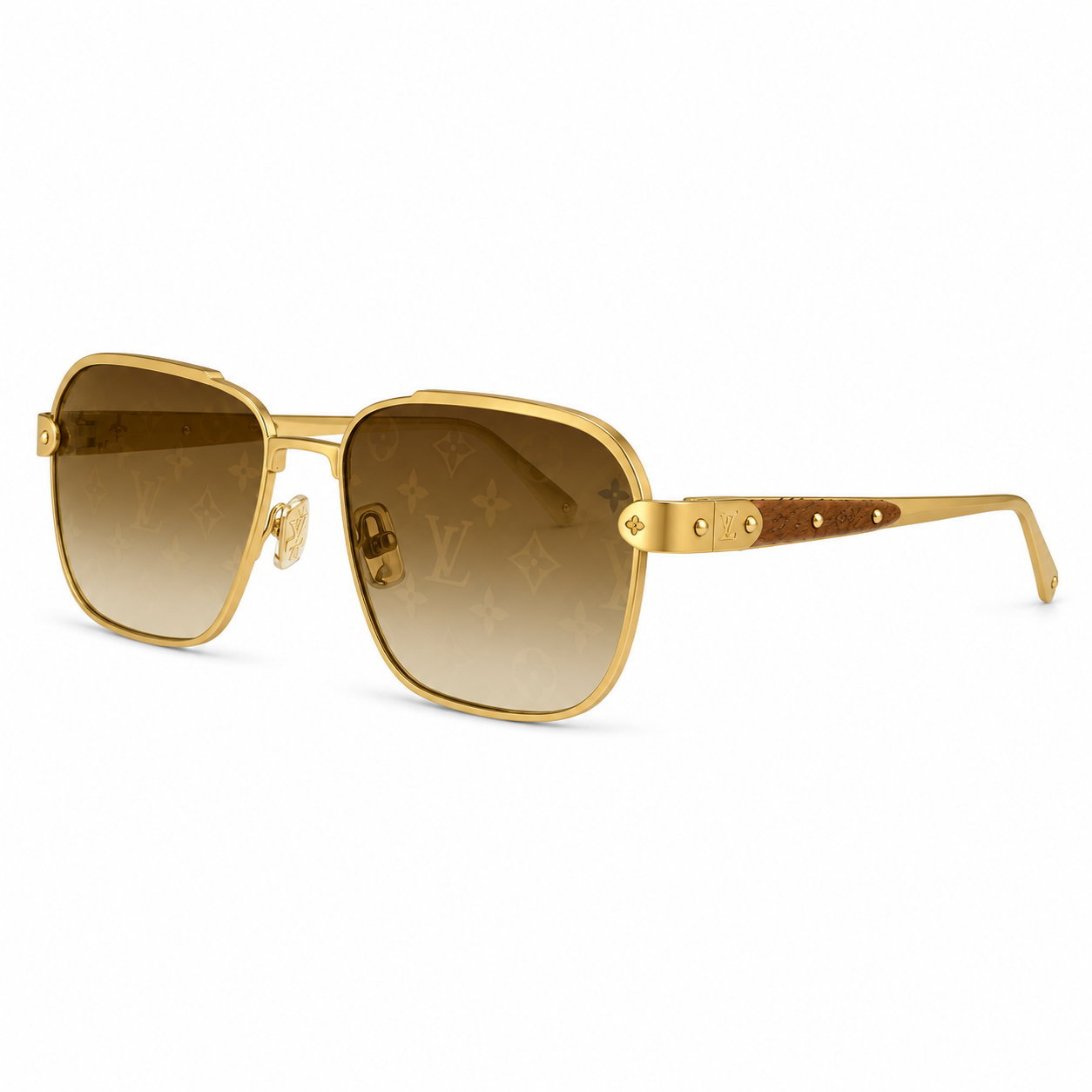 Louis Vuitton LV Attitude Square Metal Sunglasses