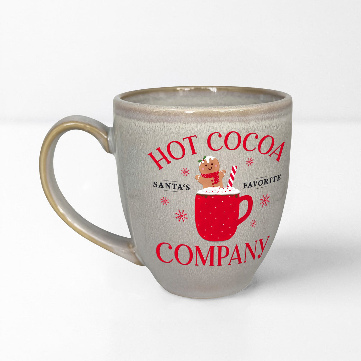 Hot Cocoa Co. - 2 Piece Ceramic Mug Set