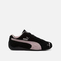 PUMA Speedcat OG Women's Sneakers — Black & Mauve Suede Low-Top
