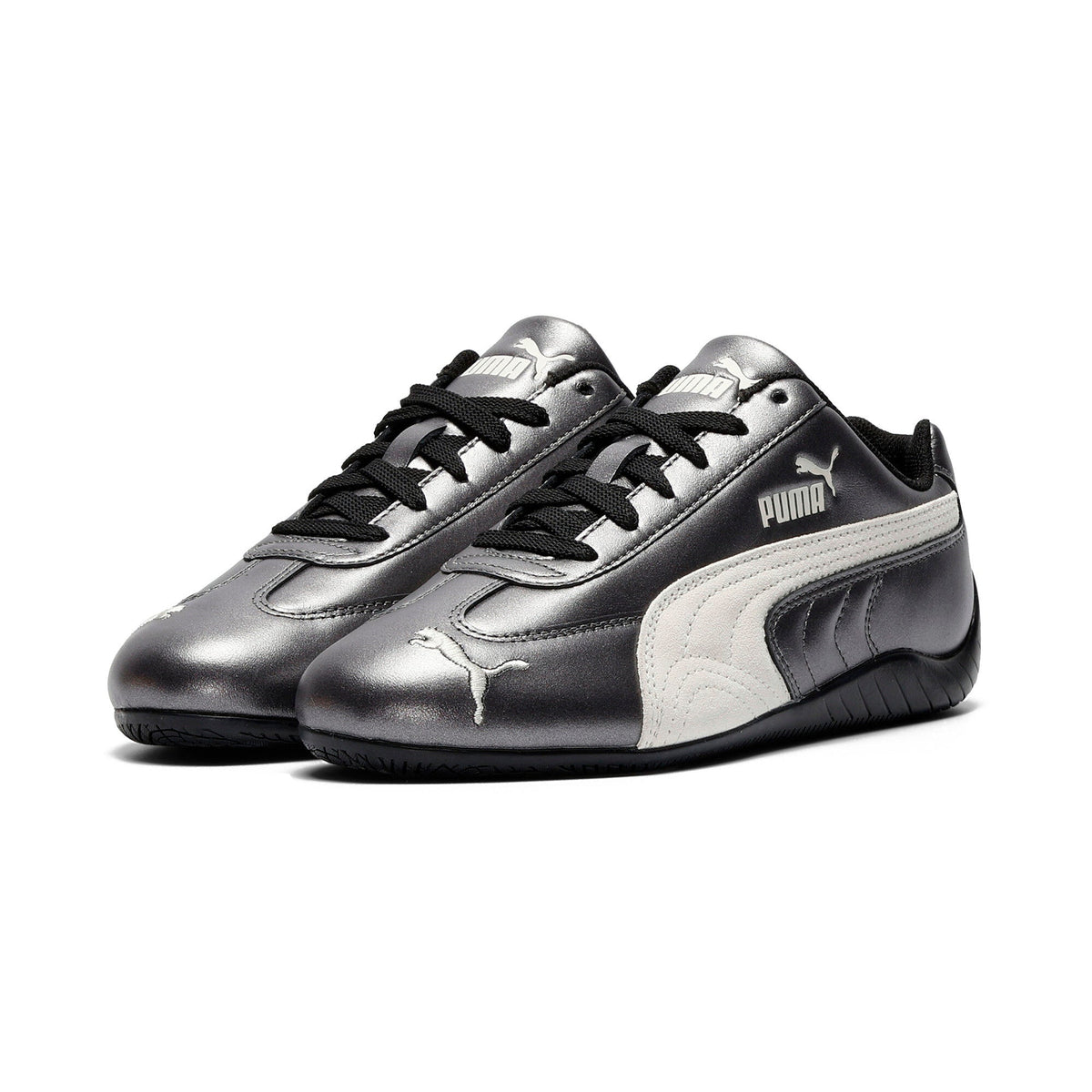 Puma Womens Speedcat Metallic Metallic Black Warm White