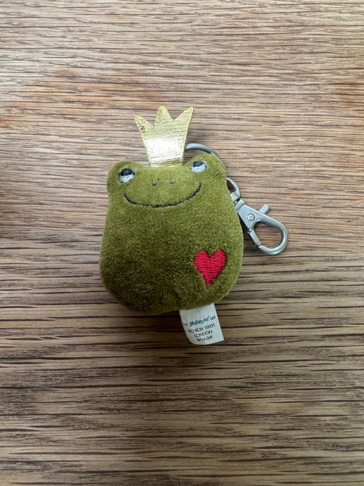 Jellycat Jellybean Frog Keyring | VHTF