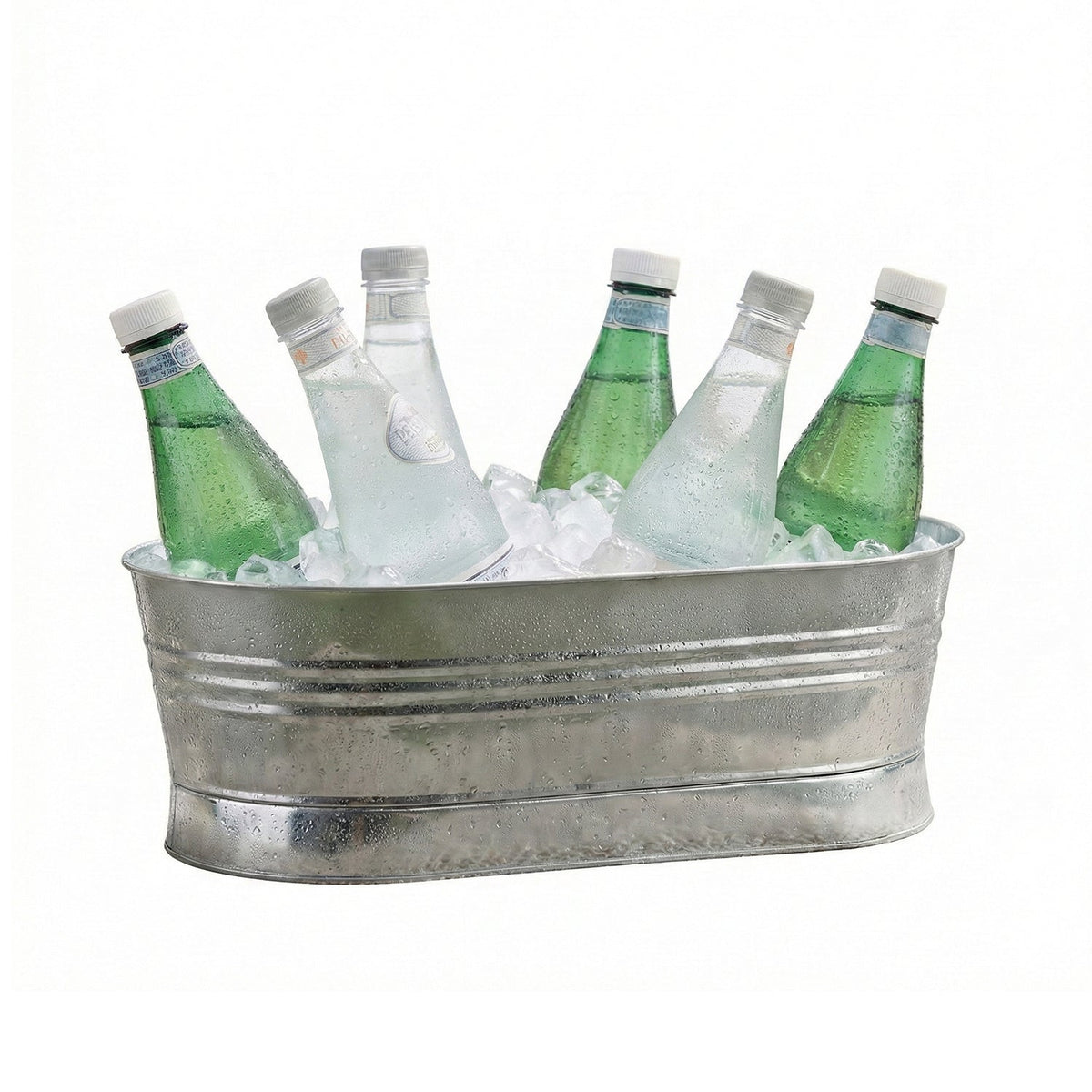 Jay Companies Classic Farmhouse 2-Piece Set Beverage Dispensers 1 Gal Each