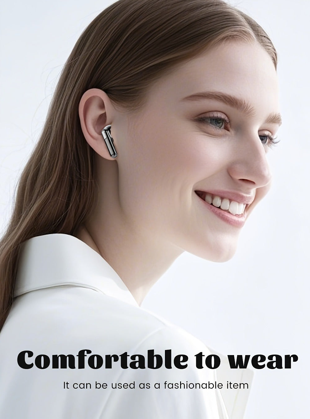 Wireless Earbuds Philips Bluetooth 6.0 Dual Stereo with Type-C Charging Case in Black or White