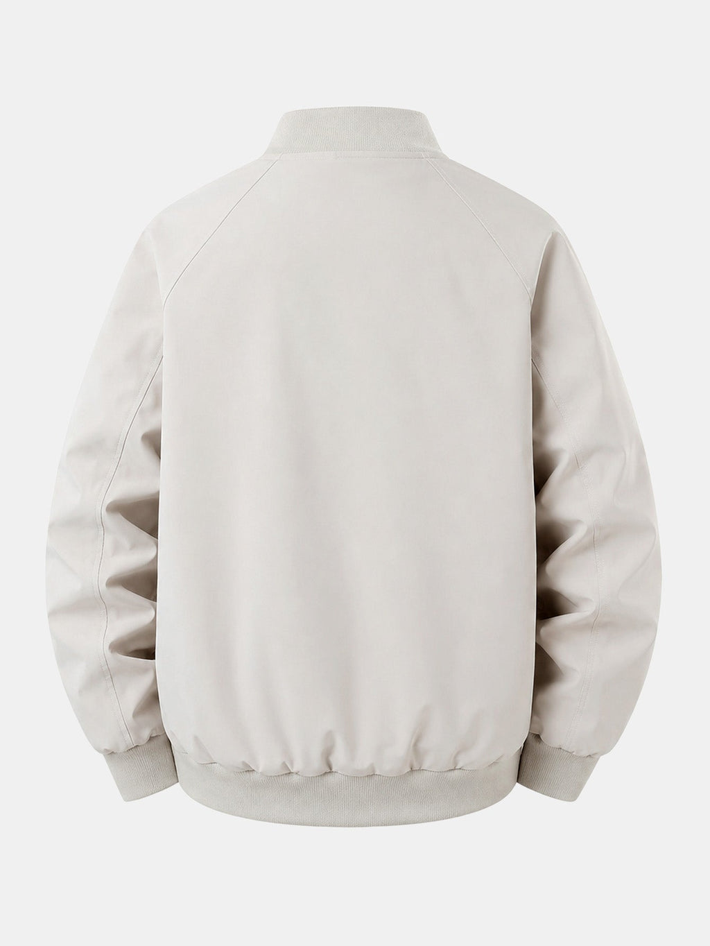 Relax Fit Italy Print Zip-Up Bomber Jacket