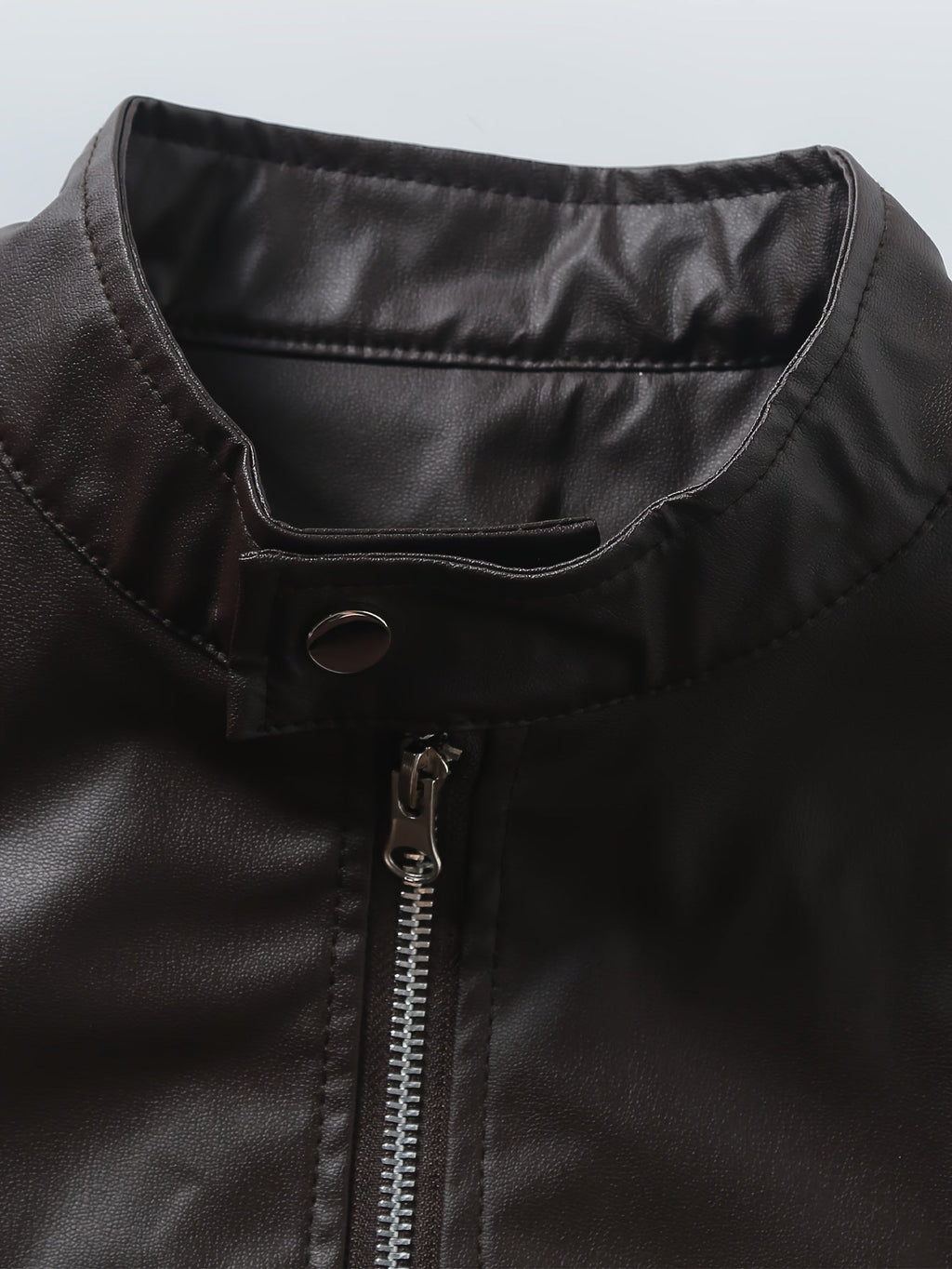 Wallace | Moto-Jacke mit Stehkragen