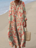 Anastasie | Vintage-Kleid mit Blumenmuster