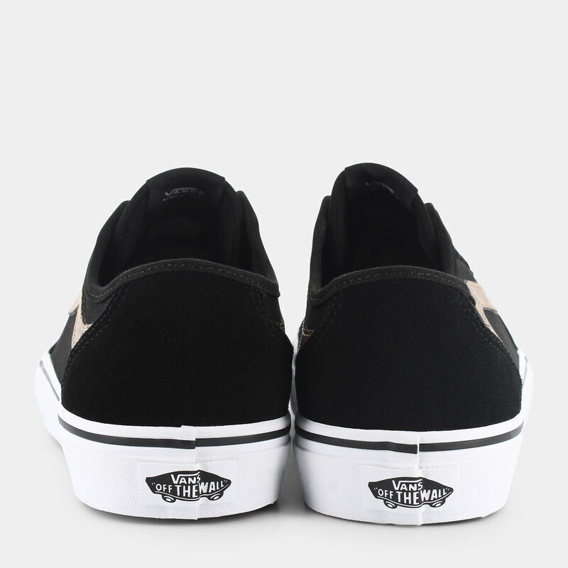 Vans Filmore Decon Women's Sneakers — Black/Leopard Canvas