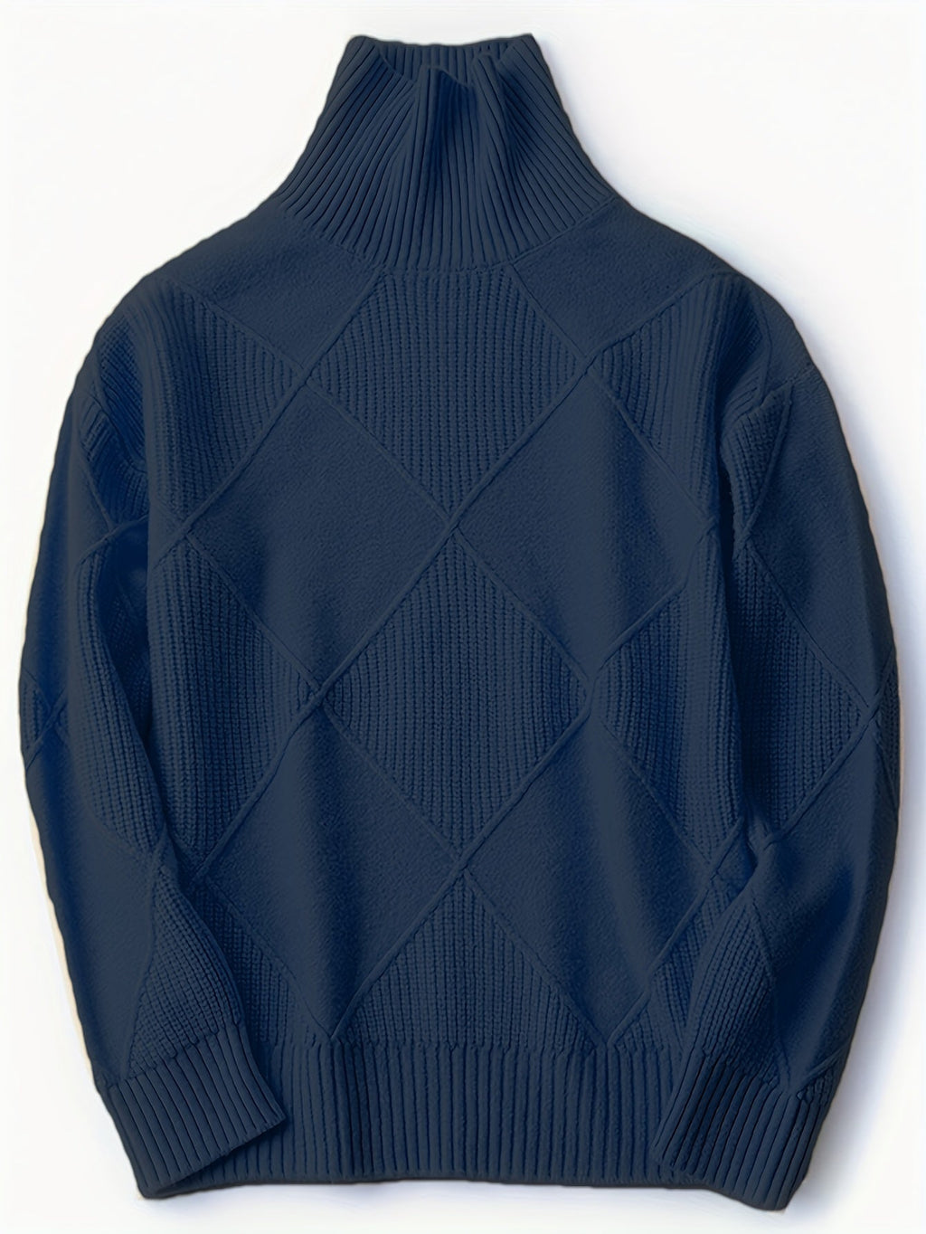 Freya | Strukturierter Rollkragenpullover