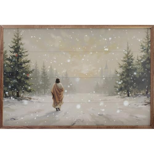 Kendrick Home Jesus Walking In The Snow