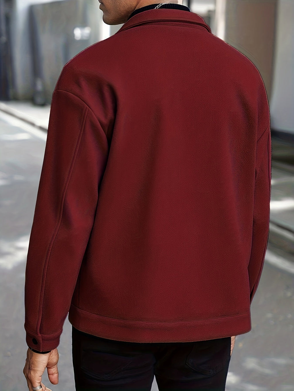 Roderick | Moderne Jacke mit Druckknöpfen