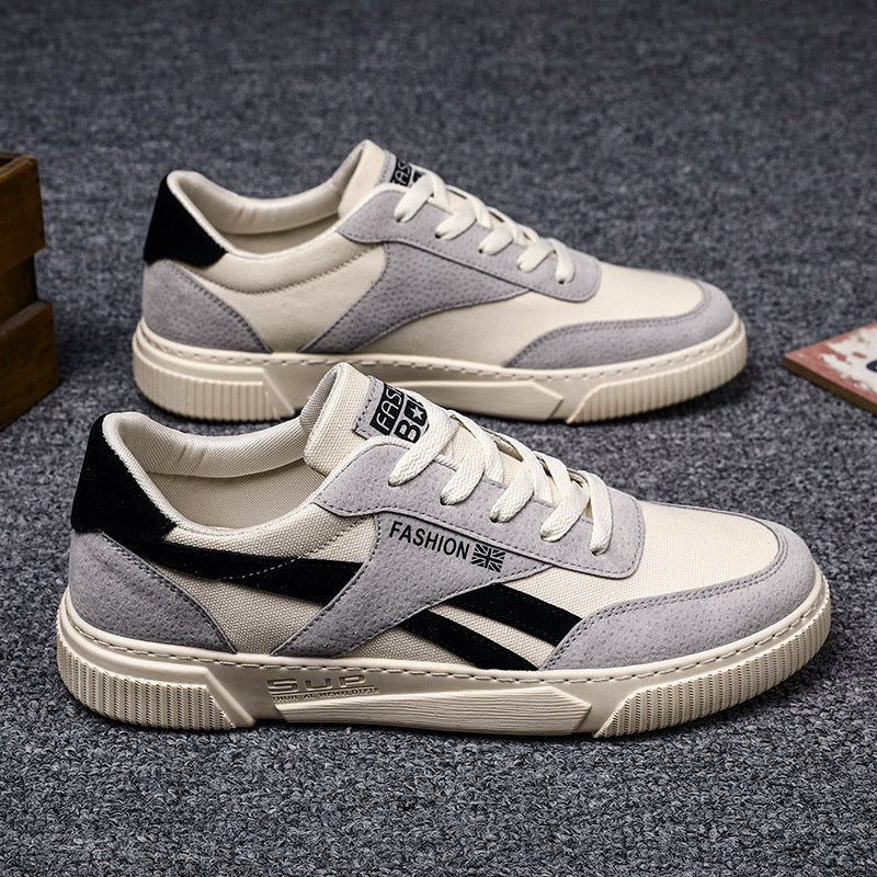 Sports Shoes For Men With Trendy Board Style And Outdoor Canvas Versatility
