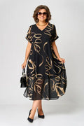 Meliora | Elegant Short Sleeve Dress