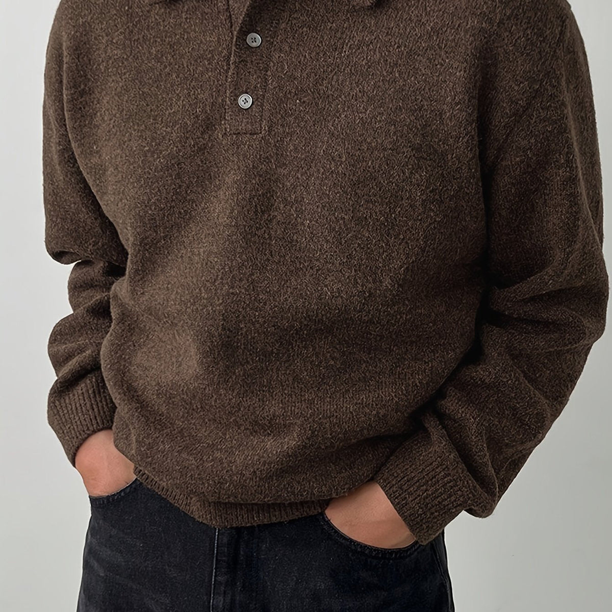 Reid | Polo Collar Knit Jumper
