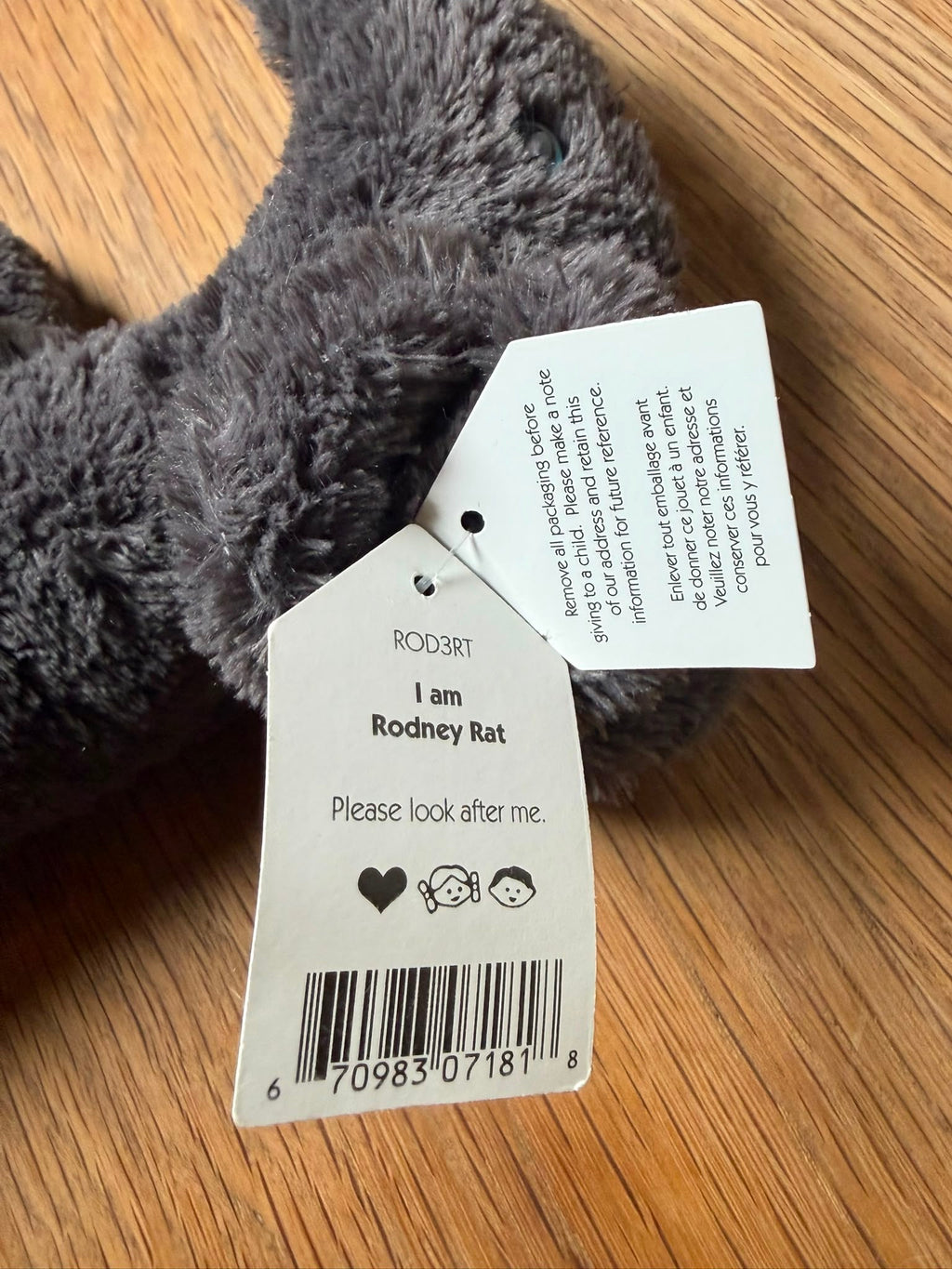 Jellycat Rodney Rat