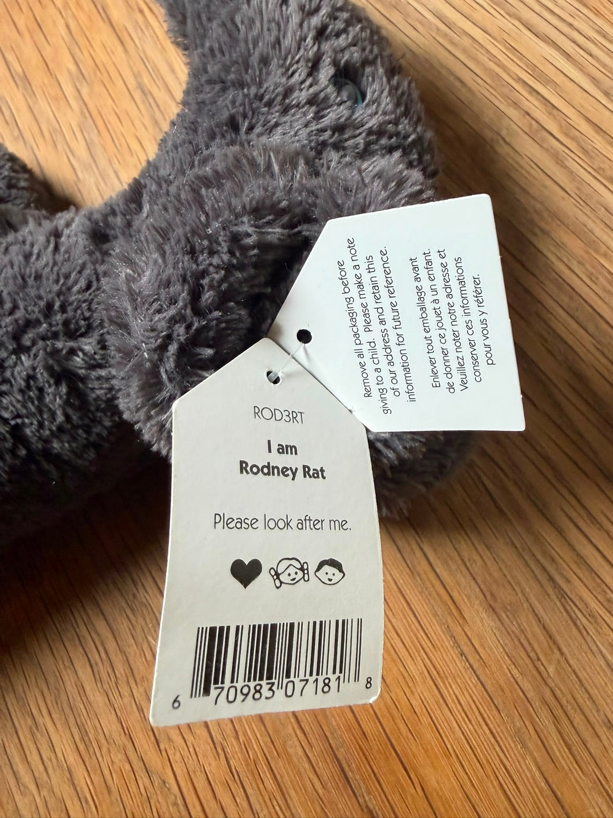 Jellycat Rodney Rat
