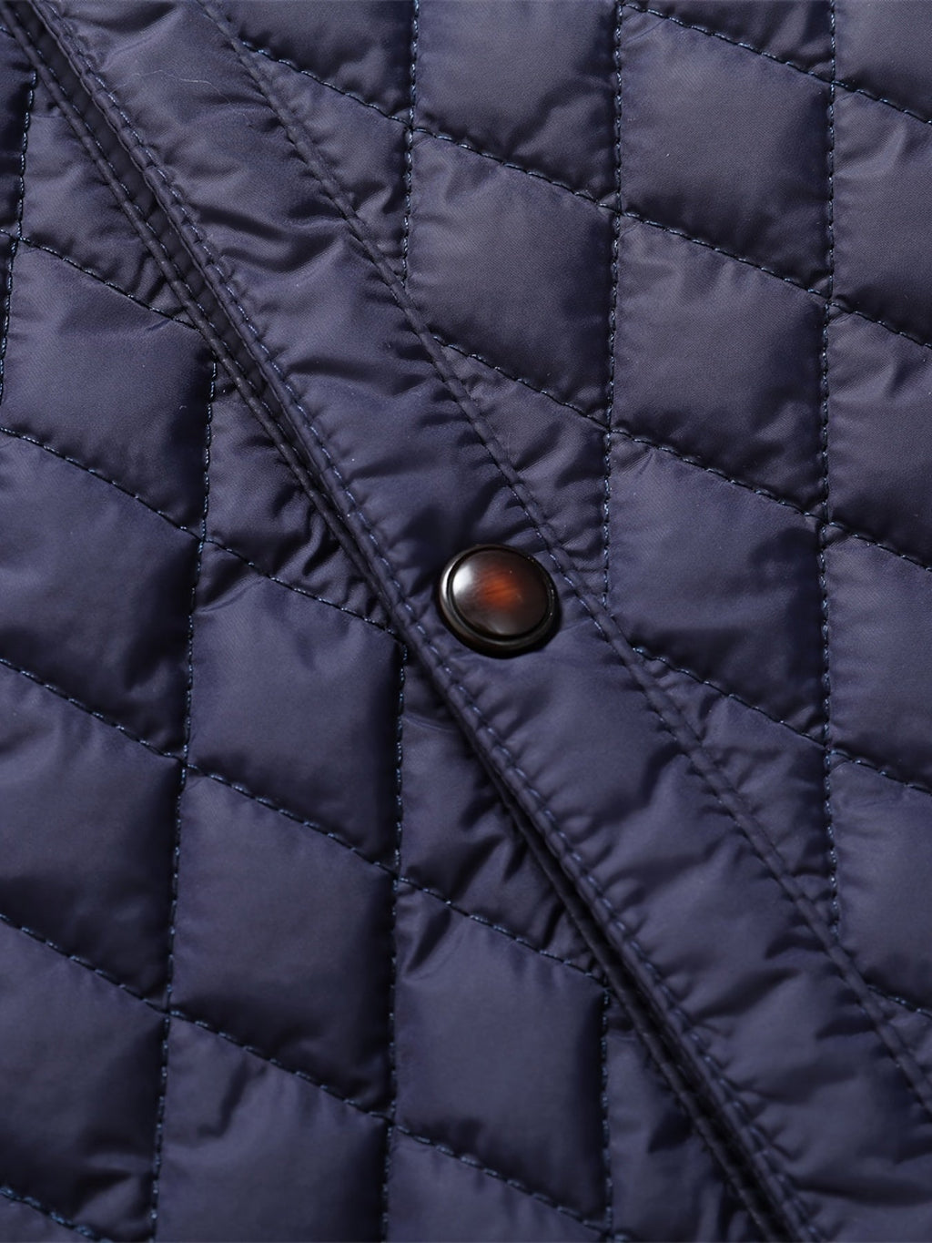 Nigel | Textured Quilted Stand-Collar Jacket