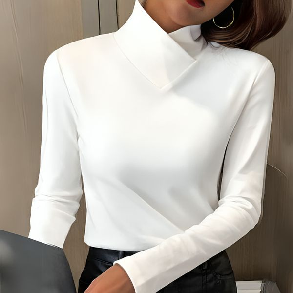 Ringelblume | Sculpted Soft-Touch Rollkragenpullover