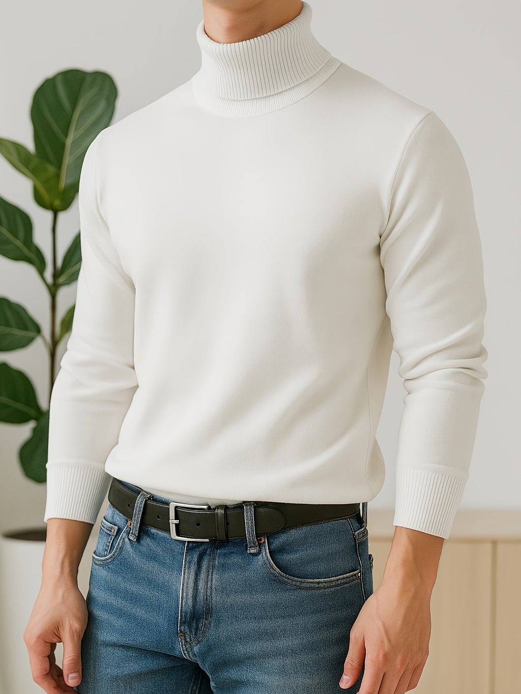Gideon | Eleganter Rollkragenpullover