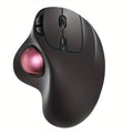 Wireless Trackball Mouse Rechargeable Thumb Control 3 Device Connection 2.4G USB Receiver for an Everyday Personal Care Routine