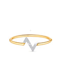 VOLTE UPSIDE DOWN GOLD-DIAMANT-ARMBAND