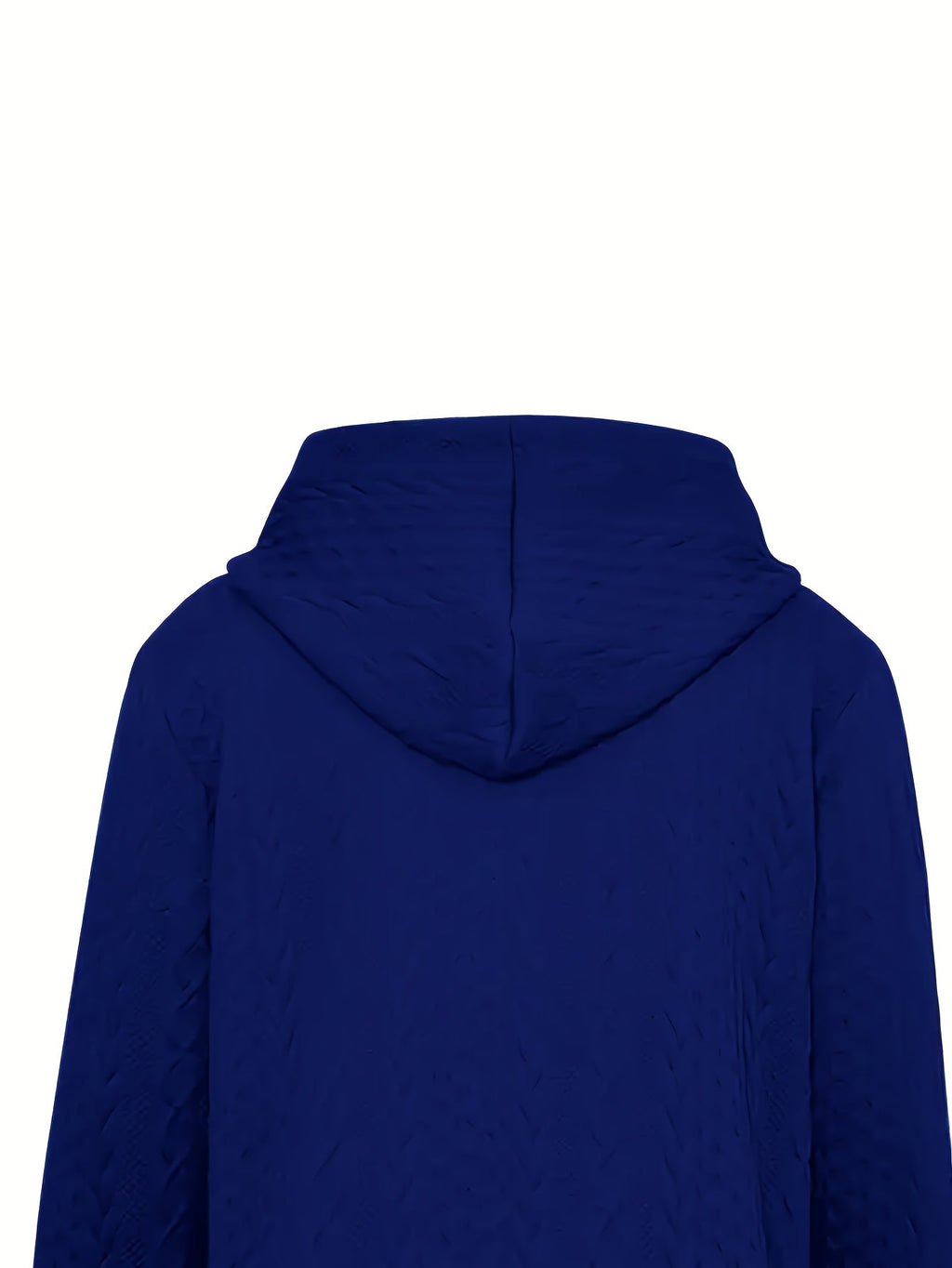 Pearl | Strukturierter Kapuzenpullover mit Reißverschluss