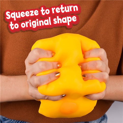 Smoosho Giant Durable Squishy Cheese