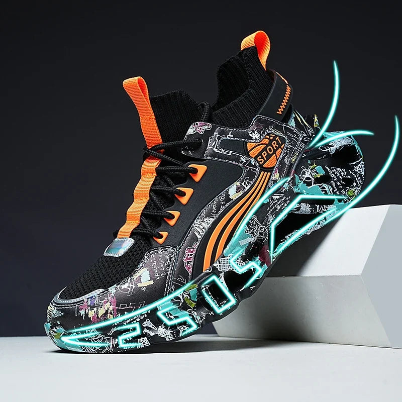 Men's High-Quality Lightweight Sneakers for Running and Daily Training