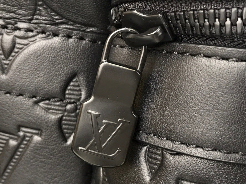 Louis Vuitton Discovery Backpack PM – Black Monogram Shadow Embossed Leather