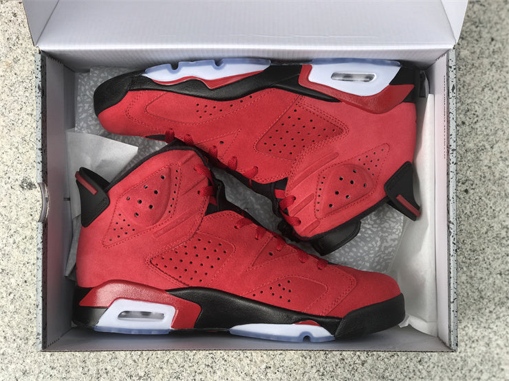 Air Jordan 6 Retro Toro Bravo – Varsity Red / Black