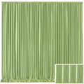 Elegant Fabric Backdrop Curtains 4pcs with Poles 59x85in Non-Transparent Wrinkle-Free Party Photo for an Everyday Personal Care Routine