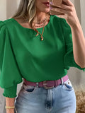 Gwyneth | Elegant Puff-Sleeve Blouse