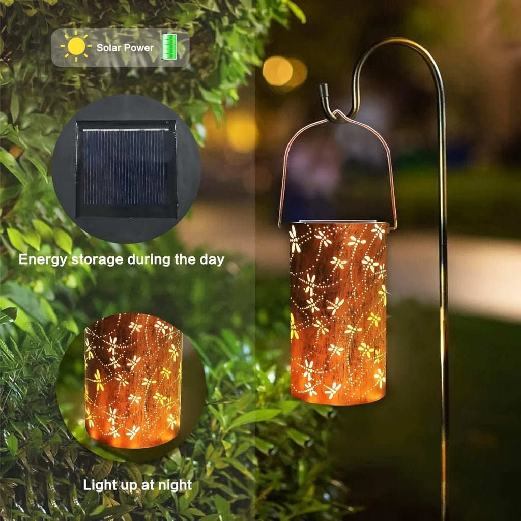 Dragonfly Hollow Solar Lantern