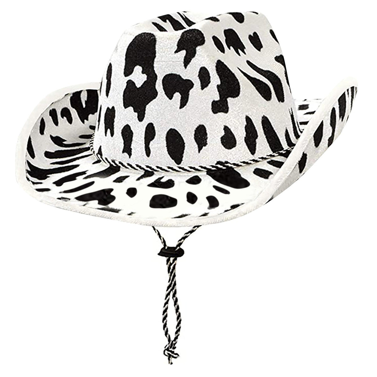 Elliot Milk Print Wollfilz-Cowboyhut – Unisex, breite Krempe