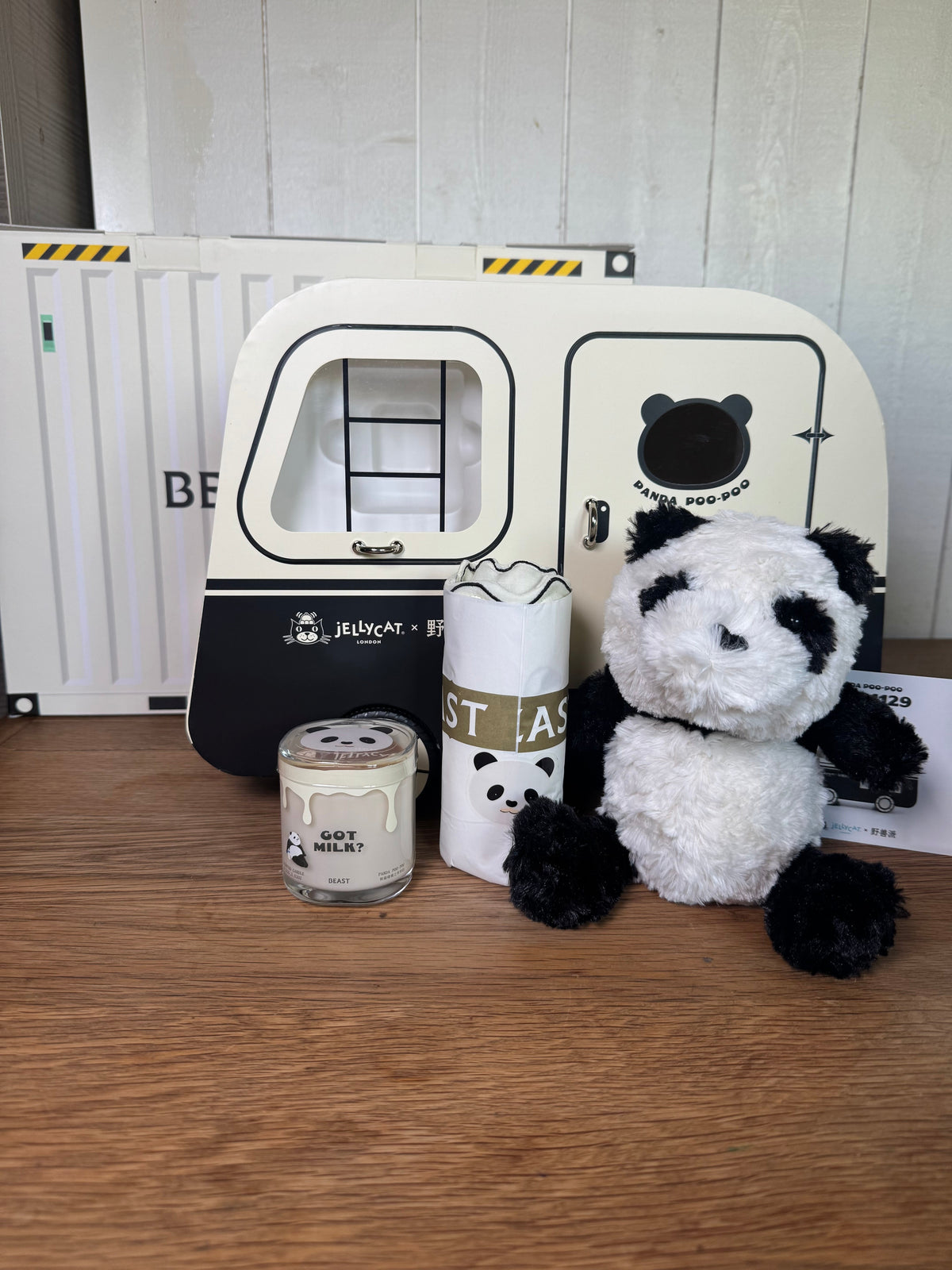 Jellycat X Beast Poo Poo Panda China Exclusive 2022 | RARE